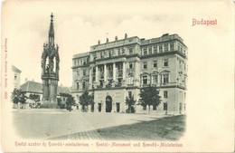 * T2 Budapest I. Szent György Tér, Honvédelmi Minisztérium, Hentzi Szobor - Ohne Zuordnung