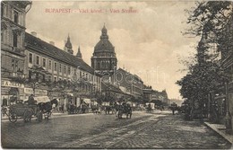 * T2 Budapest VI. Váci Körút (Bajcsy-Zsilinszky út), Bazilika, Lovaskocsik, Villamos, üzletek - Non Classés