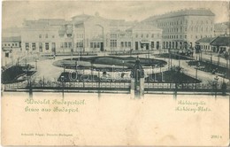 ** T2/T3 Budapest VIII. Rákóczi Tér, Bor és Sörház, Friedmann Adolf és Blau Manó üzlete, Vásárcsarnok (EK) - Ohne Zuordnung