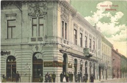 T2 1907 Budapest X. Kőbánya, Kaszinó és Posta, Grand Kávéház, Királyi Közjegyző - Zonder Classificatie