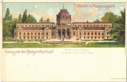 ** T2 Budapest XIII. Margitsziget, Margit Fürdő A Szigeten, Kosmos Litho S: Geiger Richard - Zonder Classificatie