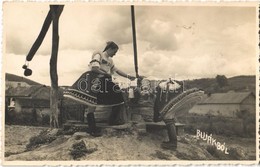 ** T1/T2 Buják, Lányok Népviseletben A Gémes Kútnál, Folklór. Sztanek Ede - Ohne Zuordnung