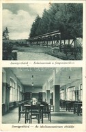 T2 1931 Szentgotthárd, Fekvőcsarnok A Fenyvesparkban, Iskolaszanatórium Ebédlője, Belső - Non Classés