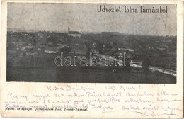 T3 1903 Tamási, Tolna-Tamási; Látkép. Jeruzsálem Ede Kiadása (EB) - Non Classés