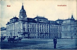 T2 1907 Arad, Csanádi (Csandi) Palota, Könyvnnyomda, Hintó / Palace, Chariot, Book Printing Shop - Unclassified