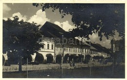 * T2 1940 Beszterce, Bistritz, Bistrita; Utca, Suhány üzlete / Street, Shops. Photo + '1940 Beszterce Visszatért' So. St - Ohne Zuordnung