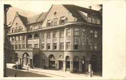 T2/T3 1935 Brassó, Kronstadt, Brasov; Hotel Krone / Hotel Coroana / Korona Szálloda, Automobil / Hotel, Automobile. Atel - Ohne Zuordnung