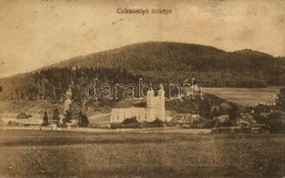 * T3 1929 Csíksomlyó, Sumuleu Ciuc; Látkép A Kegytemplommal. Kiadja Gust és Puskás Fényképészete / General View With Pil - Ohne Zuordnung