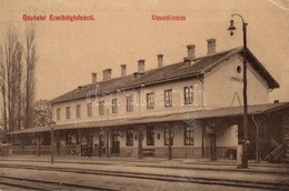 T2/T3 Érmihályfalva, Valea Lui Mihai; Vasútállomás. 727. Koch Géza Kiadása / Railway Station (EK) - Unclassified