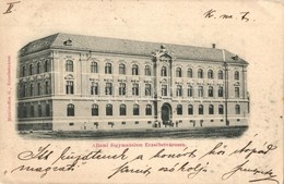 T2/T3 1901 Erzsébetváros, Dumbraveni; Állami Gimnázium. Kiadja Mühlsteffen G. / High School (EK) - Unclassified