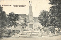 ** T2/T3 Gyulafehérvár, Karlsburg, Alba Iulia; Custozza Emlékmű. Petri F. W. Kiadása / Monument - Unclassified