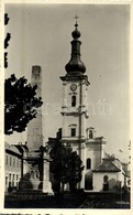 * T2 Kolozsvár, Cluj; Ferencrendi Szerzetesek Temploma / Franciscan Church, Obelisk. Photo - Ohne Zuordnung