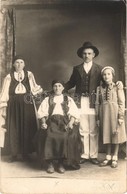 ** T2/T3 Nagyenyed, Aiud; Magyar Család / Hungarian Family, Folklore. Foto Horváth Photo (EK) - Ohne Zuordnung