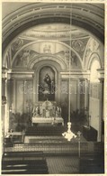 * T3 1944 Szatmárnémeti, Satu Mare; Irgalmas Nővérek Anyaháza, Templom Belső / Church Interior. Photo  (Rb) - Ohne Zuordnung