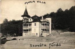 ** T2 Szováta, Szovátafürdő, Baile Sovata; Maria Villa. Fec. Scolik Károly Cs. és Kir. Udvari Fényképész / Villa Maria - Ohne Zuordnung