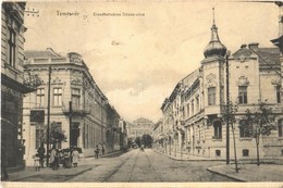 T2/T3 1916 Temesvár, Timisoara; Erzsébetváros, Dózsa Utca, Dózsa Udvar, üzlet / Street View, Shops (EK) - Ohne Zuordnung