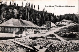 T2 Tótosbánya, Totos (Budfalva, Budesti); Zserampo-völgy, Aranybánya / Gold Mine + 1940 Máramarossziget Visszatért So. S - Unclassified