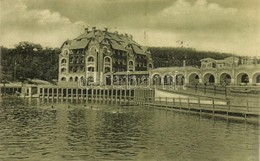 T2 1910 Vízakna, Salzburg, Ocna Sibiului; Sós Fürdő, Fürdőzők. Lichtdruck V. Jos. Drotleff / Salt Baths, Bathing People, - Unclassified