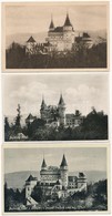 Bajmóc, Bojnice; Vár / Castle - 3 Db Régi Képeslap / 3 Pre-1945 Postcards - Ohne Zuordnung