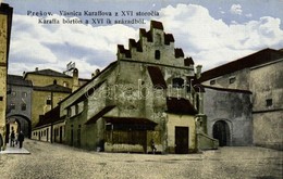 ** T2 Eperjes, Presov; Vasnica Karaffova Z XVI Storocia / Karaffa (Caraffa) Börtön A XVI. Századból. Kiadja E. Molnár /  - Non Classés