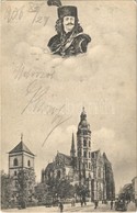 * T2 1906 Kassa, Kosice; Dóm, II. Rákóczi Ferenc / Church, Francis II Rákóczi - Unclassified