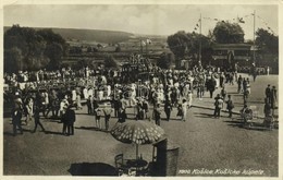 * T2/T3 1931 Kassa, Kosice; Kosické Kúpele / Fürdő, Fürdőzők / Spa, Swimming Pool, Bathers (ragasztónyom / Glue Marks) - Non Classés