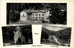 ** T2 Kassa, Kosice; Bankó Szálloda, Kápolna, Csermely-völgy / Hotel, Chapel, Valley - Non Classés