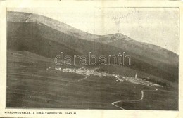 T3 1918 Királyhegyalja, Sumjácz, Sumiac; Kralova Hola, Nízke Tatry / Király-hegy Az Alacsony-Tátrában / Mountain Peak In - Non Classés