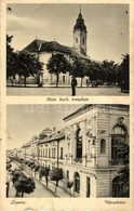 T2 Losonc, Lucenec; Városháza, Katolikus Templom / Town Hall, Church - Non Classés