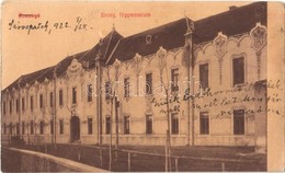 T3 1922 Rozsnyó, Roznava; Evangélikus Főgimnázium. Búfy János Kiadása 58. / Grammar School (ragasztónyom / Gluemark) - Unclassified