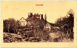 T2 1909 Sátorosbánya, Siatorská Bukovinka; Somoskői Vár. W. L. (?) 78. Kiadja Friedler Ármin / Hrad Somoska / Castle - Non Classés