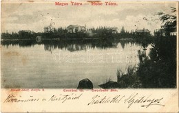 T2/T3 1902 Tátra, Magas Tátra, Vysoké Tatry; Csorba-tó, Szálloda, Villa. Divald Adolf, Bártfa. 9. / Strbské Pleso / Csor - Non Classés