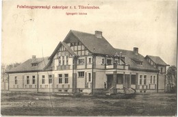 * T3/T4 1914 Tőketerebes, Trebisov; Felsőmagyarországi Cukoripar Rt. Igazgató Lakása. Halász Sándor Kiadása / Director's - Unclassified