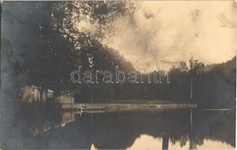 T2 1924 Trencsénteplic, Trencianske Teplice; Tó / Lake. Foto Weiss Photo - Non Classés