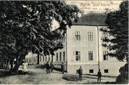 T2 1914 Ungvár, Uzshorod, Uzhorod; Tanító Képezde / Street View With Teachers' Training Institute, School - Andere & Zonder Classificatie