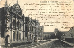 T2/T3 1905 Verőce, Wirowititz, Virovitica; Zsinagóga / Izrailiticka Bogomolja / Synagogue (EK) - Sonstige & Ohne Zuordnung