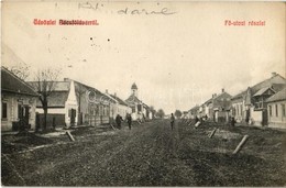 T2/T3 1913 Bácsföldvár, Backo Gradiste; Fő Utca / Main Street (EK) - Non Classés