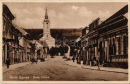 Fehértemplom, Ung. Weisskirchen, Bela Crkva - 2 Db Régi Városképes Lap / 2 Pre-1945 Town-view Postcards - Ohne Zuordnung