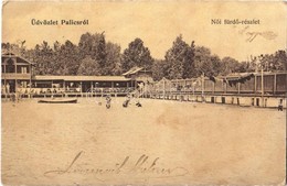 T2/T3 1906 Palicsfürdő, Palic (Szabadka, Subotica); Női Fürdő, Fürdőzők. 334. Hazai Ipar / Women's Bath, Bathers (EK) - Non Classés