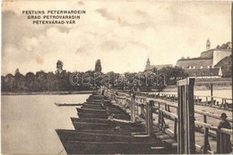 T2 Pétervárad, Petrovaradin (Újvidék, Novi Sad); Hajóhíd / Pontoon Bridge - Zonder Classificatie