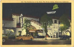 ** T2 Hollywood (Los Angeles, California); The Rendezvous Of The Stars, The Brown Derby, Automobile - Sonstige & Ohne Zuordnung