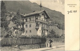 * T2 1911 Bad Hofgastein, Villa Ida. F. Fuchs Photograph 595. - Autres & Non Classés