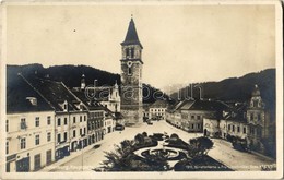 T2 Judenburg, Hauptplatz. Verlag Leopold Leistentritt. Künstlerkarte V. Franz Knolmüller No. 513/2. / Main Square, Shops - Other & Unclassified