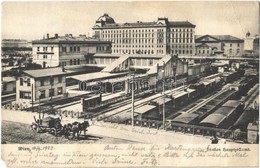 T3/T4 1902 Wien, Vienna, Bécs; Station Hauptzollamt / Railway Station  (EM) - Autres & Non Classés