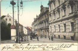 T2/T3 1905 As, Asch; Kaiserstrasse, Hotel Geyer / Street (EK) - Unclassified