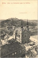 ** T2/T3 Brno, Brünn; Blick Vom Rathausturm Gegen Den Spielberg, Dominikanerkirche / View From The Town Hall Tower, Chur - Zonder Classificatie