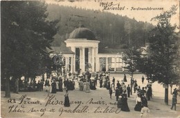 T2 Mariánské Lázne, Marienbad; Ferdinandsbrunnen / Well - Ohne Zuordnung