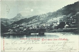 T2 1898 Techlovice (Tichlowitz), Sperlingstein (Elbethal) / Vrabinec - Non Classés