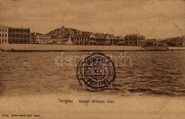 * T2 Qingdao, Tsingtau, Kiautschou Bay Concession; Kaiser Wilhelm Ufer / Wilhelm II Port. - Ohne Zuordnung