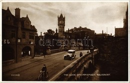 ** Salisbury - 9 Pre-1945 Unused Town-view Postcards - Andere & Zonder Classificatie